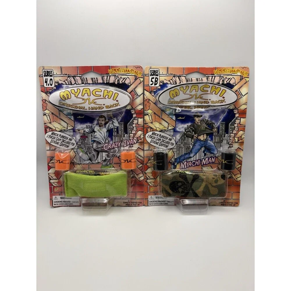 Lot‎ Of 2 Sealed Myachi Original Hand Sack Series 4.0 and 5B